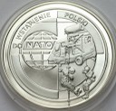 10 zł złotych 1999 Wstąpienie do NATO, stan L