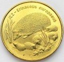 2 zł, złote 1996 Jeż Jeże, stan 1