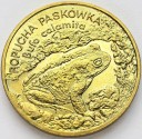 2 zł, złote 1998 Ropucha Paskówka, stan 1