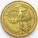 2 zł, złote 1999 Wstąpienie do NATO, stan 2