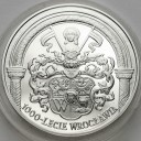 10 zł złotych 2000 1000 lecie Wrocławia, stan L