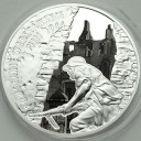 Medal Powstanie Warszawskie, Ag 999 Srebro, 40 mm