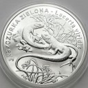 20 zł złotych 2009 Jaszczurka Zielona, stan L