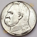 10 zł złotych Józef Piłsudski 1937. Stan 3+