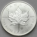 1 uncja 5 dolarów Liść Klonowy 2014 AG 9999 Kanada