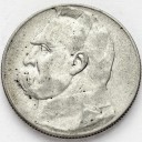 5 zł złotych Józef Piłsudski 1936. Stan 3