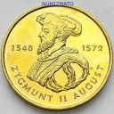 2 zł, złote 1996 Zygmunt II August stan 1
