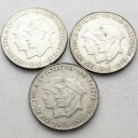 LOT 3x 200 zł 1975 ZWYCIĘSTWO NAD FASZYZMEM SREBRO