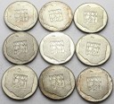 LOT 9 x 200 zł 1974 XXX LAT PRL INWESTYCJA SREBRO