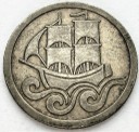 1/2 Gulden Guldena 1923 WMG, Wolne Miasto Gdańsk