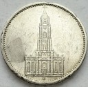 5 Marek, Mark 1934 G, Wieża, Kościół, SREBRO