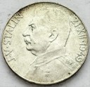 100 koron 1949 Czechosłowacja Stalin SREBRO