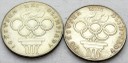 LOT 2 x 200 zł 1976 OLIMPIADA INWESTYCJA SREBRO