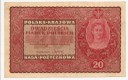 20 Dwadzieścia Marek Polskich 1919 II Serja CK 3-