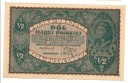 1/2 Pół Marki Polskiej 1920, stan 2