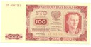 100 zł, Sto Złotych 1948, seria KD stan 2-