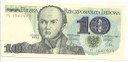 10 zł, Dziesięć Złotych 1982 Bem, seria M stan 1-
