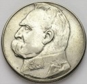 10 zł złotych Józef Piłsudski 1937. Stan 3