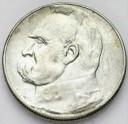 5 zł złotych Józef Piłsudski 1935, stan 3+/2-