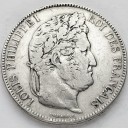5 franków Francja 1832 A Ludwik Filip I