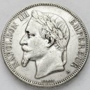 5 franków Francja 1870 A Napoleon III