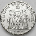 5 franków Francja 1873 A Herkules