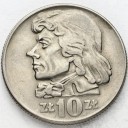 10 zł złotych 1966 Tadeusz Kościuszko, stan 2