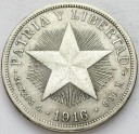 1 Peso 1916, Kuba