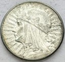5 zł złotych Głowa kobiety 1933 stan 2