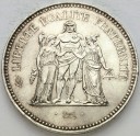 50 Franków 1975, Francja, Herkules
