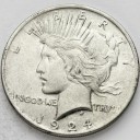 1 dolar Liberty One Dollar Peace 1924, USA