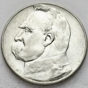 5 zł złotych Józef Piłsudski 1936, stan 3+/2-