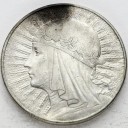 10 zł złotych Głowa kobiety 1932 stan 2-
