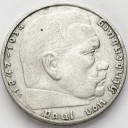 2 Marki, Mark 1938 F, Hindenburg, SREBRO