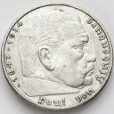 5 Marek, Mark 1936 A, Hindenburg, SREBRO