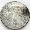 5 zł złotych Głowa kobiety 1932 stan 3