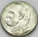 5 zł złotych Józef Piłsudski 1934 ZWYKŁY stan 3+
