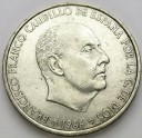100 Pesetas 1966 Hiszpania Francisco Franco