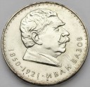 5 lewa lewów Bułgaria 1970 Iwan Wazow SREBRO st.1-