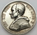 Medal Papież Leon XIII 1887 SREBRO BIANCHI RZADKI
