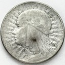 5 zł złotych Głowa kobiety 1934 stan 3