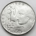25 koron Czechosłowacja 1965 Wyzwolenie Czech