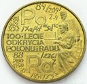 2 zł złote 1998 Skłodowska Polon i Rad, stan 2