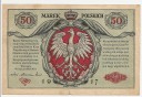 1917 50 Pięćdziesiąt Marek Polskich ser.A, stan 4