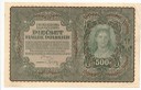 1919 500 Pięćset Marek Polskich I Serja BN stan 3-