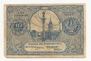 1924 10 groszy Bilet  zdawkowy RZADKI, stan 4