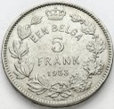 5 franków Belgia 1933 DER BELGEN EEN BELGA