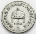 10 filler Węgry 1916