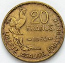 20 franków Francja 1950
