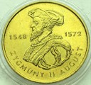 2 zł, złote 1996 Zygmunt II August stan 1-